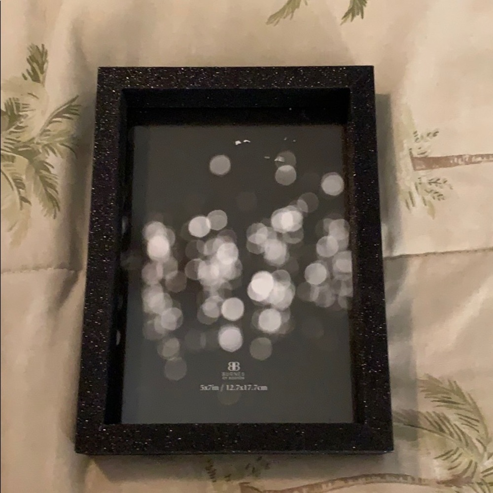 Black Glittery Frame